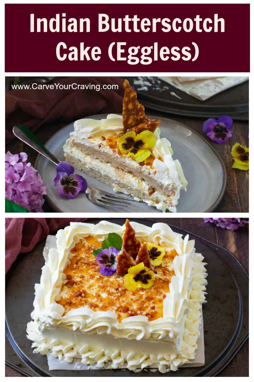 BUTTERSCOTCH Eggless